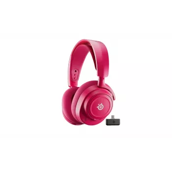 Steelseries Arctis Nova 7P Wireless Gen 2 kõrvaklapid juhtmega ja juhtmeta peavõruga mänguritele USB USB-C Bluetooth magenta