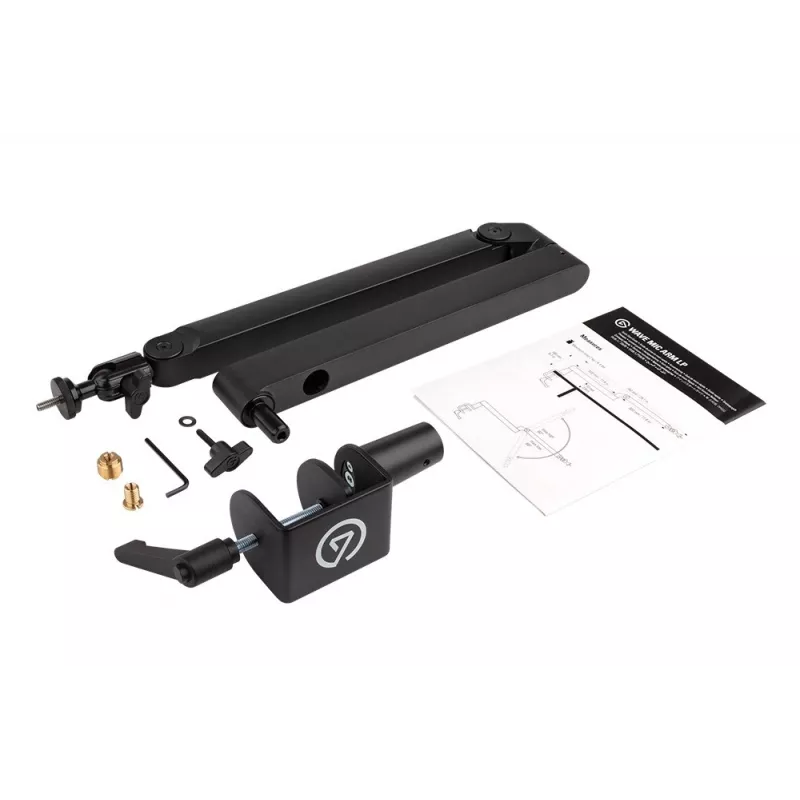 Mikrofonivarre Elgato Wave Mic Arm Low Profile – reguleeritav madal profiiliga poom stuudio ja striimimise jaoks