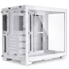 PC Case Lian Li O11D Mini-S Mini Tower Valge (ühildub SFX/SFX-L toiteplokiga)
