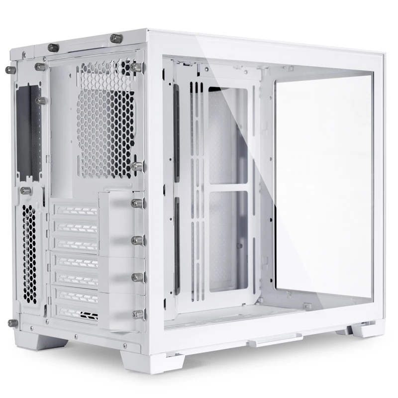 PC Case Lian Li O11D Mini-S Mini Tower Valge (ühildub SFX/SFX-L toiteplokiga)