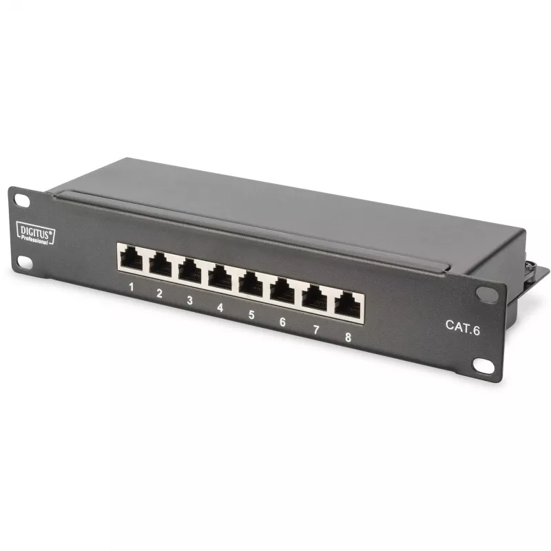 Seinale kinnitatav rack Digitus DN-10-SET-3