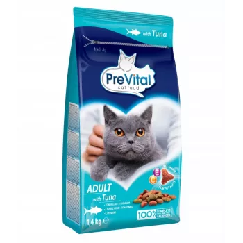 PREVITAL Täiskasvanud tuunikalaga - kuiv kassitoit - 1,4kg