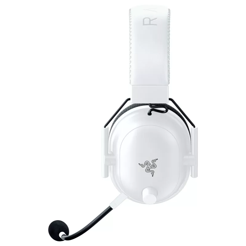 Razer BlackShark V2 Pro PlayStation'ile – juhtmevaba peavõruga mängupeakomplekt, USB Type-C, Bluetooth, valge
