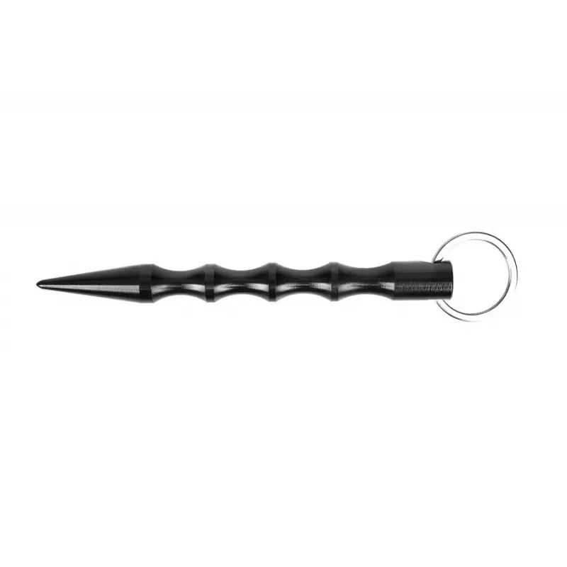 Taktikaline pastakas GUARD YC-008-BL — kompaktne duralumiiniumist pastakas koos klaasipurustajaga, 150 mm, 50 g, must
