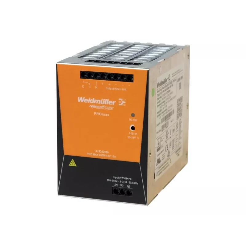 AXIS PS56 480W toiteplokk, 480 W väljund valve seadmetele