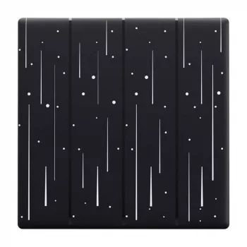 Dekoratiivne kate Sonoff T5-4C-86-star puutetundlikule lülitile — mudel T5-4C-86-star, seinaraam 86×86 mm paigalduseks