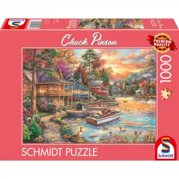 Pusle schmidt spiele Chuck Pinson Shore in Evening Gold 1000 tk