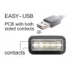 USB-kaabel DeLOCK EASY-USB 2.0-A 5m Must