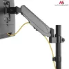 Lauamonitori kinnitus MACLEAN MC-775 kuni 32-tollistele (81,3 cm) ekraanidele, VESA 75x75–100x100, kuni 8 kg, hall