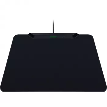 Razer | Juhtmevaba laadimisega mänguhiirematt ja pukk, kõva versioon | HyperFlux V2 juhtmevaba laadimissüsteem | Mänguhiirematt | 360 x 311 mm | Must