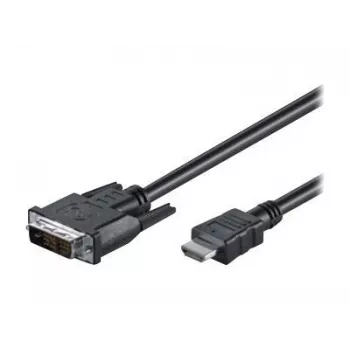 Goobay | DVI-D/HDMI-kaabel, nikeldatud | 50580 | DVI-D isane Single-Link (18+1 kontakt) | HDMI isane (tüüp A) | 2 m