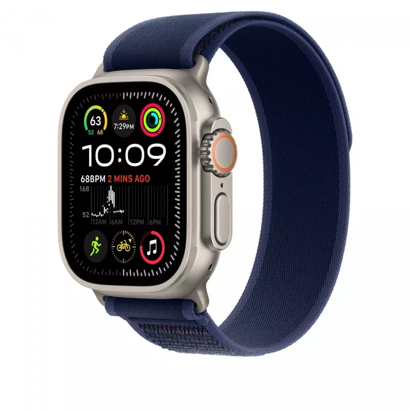 Apple 49mm sinine Trail Loop - S/M - naturaalne titaanviimistlus
