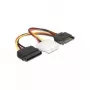 SATA/Molex kaabel DeLOCK 65235 0,165 m