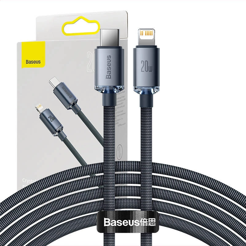 Baseus CAJY000301 mobiiltelefoni kaabel Hall 2 m USB C Lightning