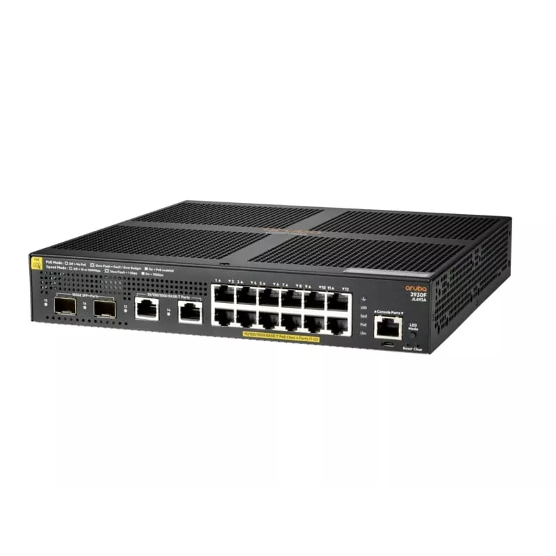 Hallatav kommutaator Aruba 2930F 12G PoE+ 2G/2SFP+