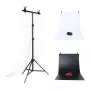 Fotostuudio taustasüsteem Puluz 70x200cm + Taustad 2 tk DCA0976