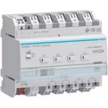 Hager HAG TYAS664D DALI täitur 4-kanaliline KNX easy Broadcast RGB T W (TYAS664D)