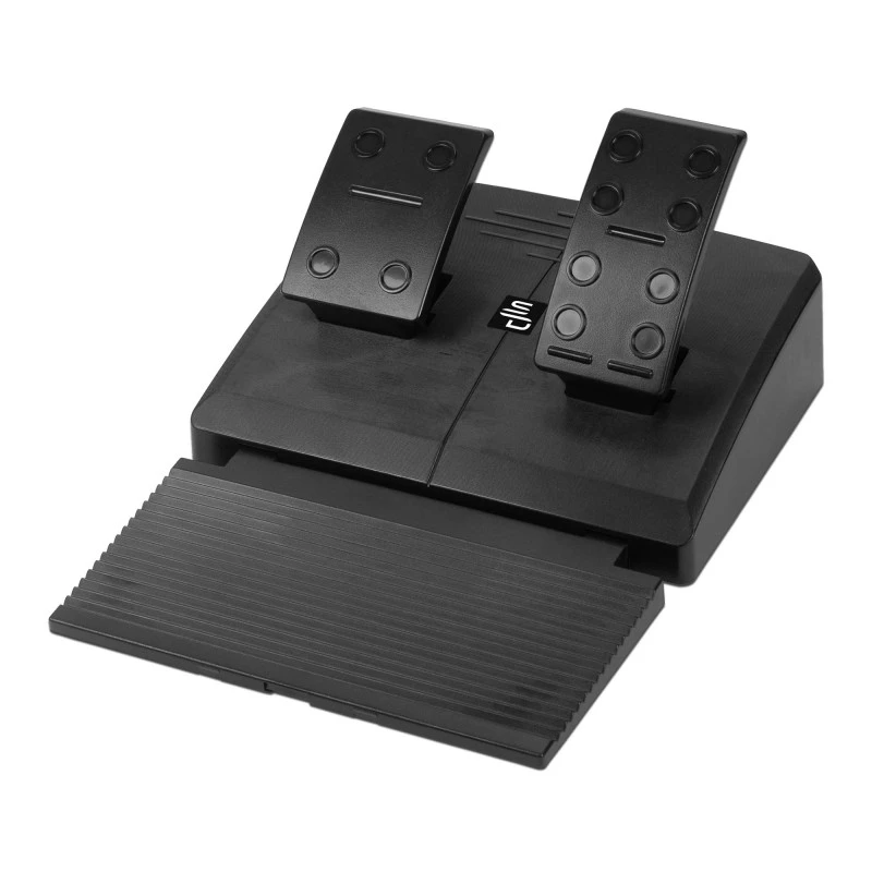 Rool + Pedaalid Subsonic SV750 Must 270° Pöörlemine USB