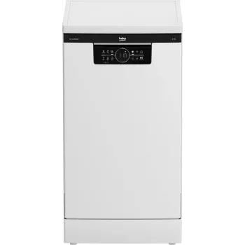 BEKO vabalt seisev nõudepesumasin BDFS26120WQ, energiaklass E, laius 45 cm, 6 programmi, inverter-mootor, kolmas sahtel, valge