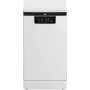 BEKO vabalt seisev nõudepesumasin BDFS26120WQ, energiaklass E, laius 45 cm, 6 programmi, inverter-mootor, kolmas sahtel, valge