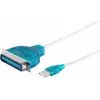 Paralleelprinteri kaabel ShiverPeaks 75607 1,2 m USB-Centronics