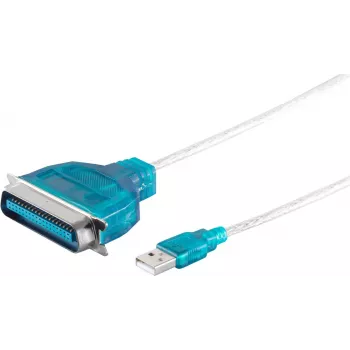 Paralleelprinteri kaabel ShiverPeaks 75607 1,2 m USB-Centronics