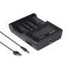 XTAR VC4 majapidamispataljade akulaadija USB