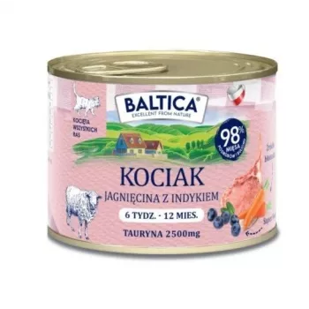 BALTICA regional flavours Kitten Lamb with turkey - niiske kassitoit - 185 g