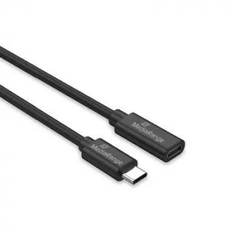 USB-C–USB-C kaabel MediaRange MRCS245 USB 3.2 Gen 1 (3.1 Gen 1) 2 m 5 Gbit/s 60 W Must