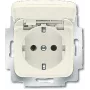 BUSCH JAEGER 20 EUK-212 - CEE 7/3 - 2P+E - Beež - 250 V - 16 A - 71 mm
