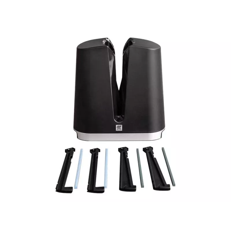 Nugateritaja ZWILLING V-Edge Pull Through, must, kompaktne läbitõmmatav disain
