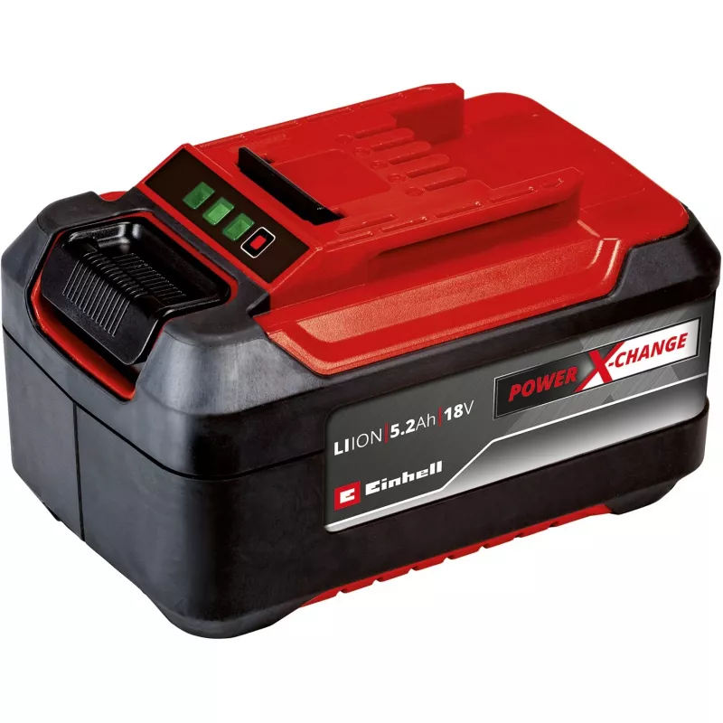 Einhell 4512114 PXC-Plus alustuskomplekt, 5,2 Ah aku ja 4 A kiirlaadija, 18 V