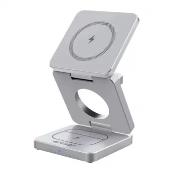 Juhtmevaba laadija BlitzWolf BW-IW30 3-ühes kiirlaadimisjaam iPhone'ile ja Samsungile, juhtmevaba 3 seadme laadimine