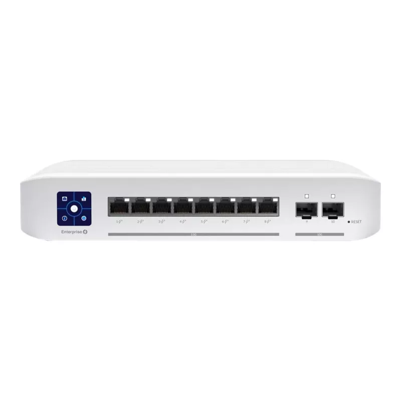 Ubiquiti UniFi Enterprise 8 PoE haldatav L3 2.5G Ethernet (100/1000/2500) toite üle Etherneti (PoE) roostevaba teras