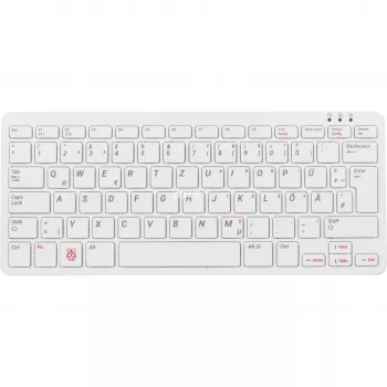 Wired USB klaviatuur Raspberry PI klaviatuur DE RB-TASTA01W — USB-ühendus, saksa paigutus