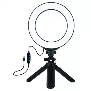 LED-ringsvalgus 16 cm statiiviga 12-14,5 cm, USB