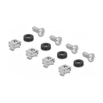 DeLOCK 67011 19-tolline optilise kiu jätkukarp, 24 x LC Duplex OM4, 1U