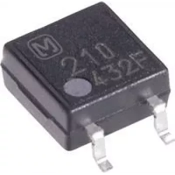 Panasonic AQY210ST PhotoMOS-relee 1 tk 1 normally open kontakt 350 V/DC, 350 V/AC 120 mA pooluste arv: 4 - 1 (AQY210ST)