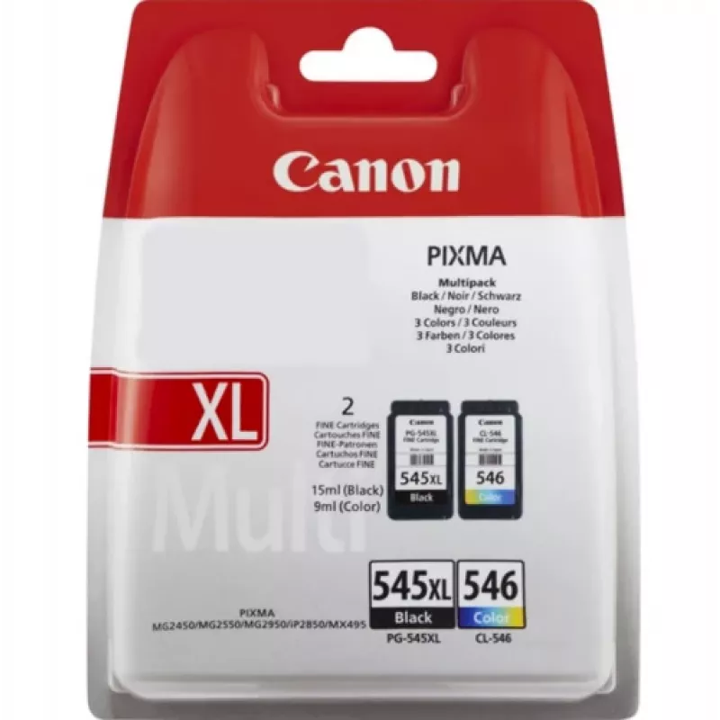 Kassett Canon PG-545XL/CL-546 Must ja Värviline