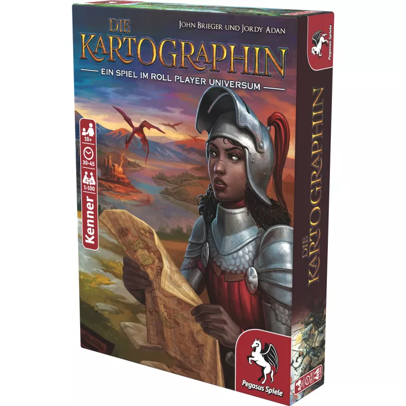 Pegasus Spiele Die Kartographin lauamäng