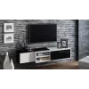 Cama TV-kapp SIGMA1 180 valge/must läikiv