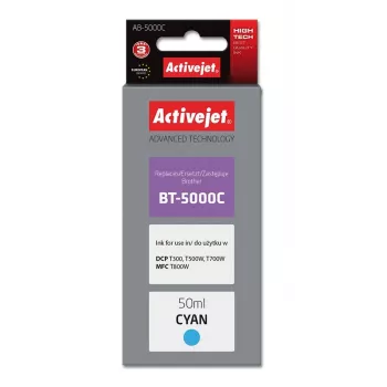 Tindipudel ActiveJet AB-5000C tsüaan, ühildub Brotheriga, 50 ml värvipõhine kõrge (XL) saagis