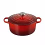 Le Creuset Signature malmist ümar kaanega pott 18 cm punane