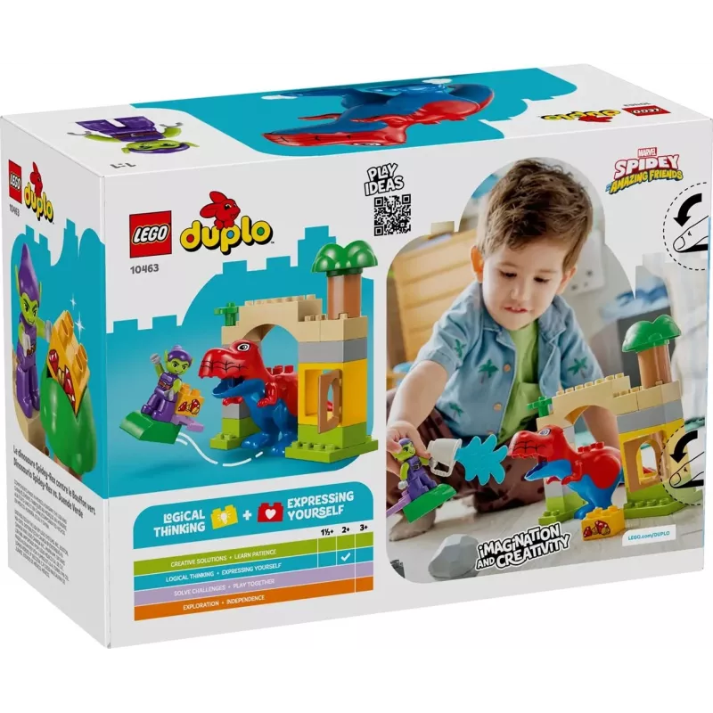 LEGO DUPLO 10463 Dinosaurs Spidey-Rex vs Green Goblin