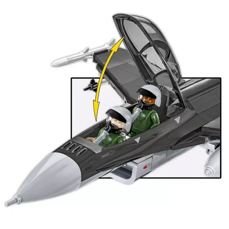 Ehituskomplekt Cobi F-16D Fighting Falcon, 436 tükki, mõõtkava määramata