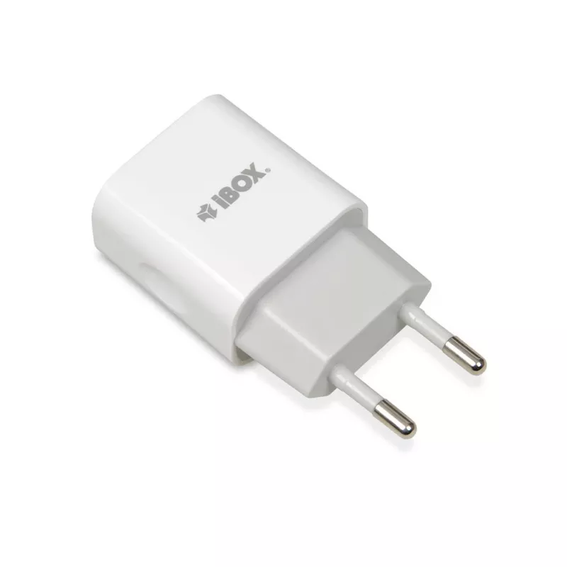 AC-siselaadija IBOX C-35 Universal Valge — 5 V max, 0,3 A sisend, 1 A USB-väljund