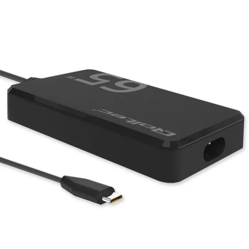 QOLTEC laadija 65W GaN Super Fast õhuke PD 5-20V 3.25A USB-C