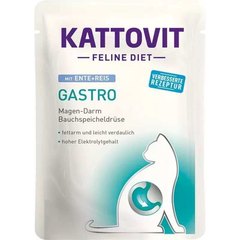KATTOVIT Feline Diet Gastro - märg kassitoit - 12 x 85g