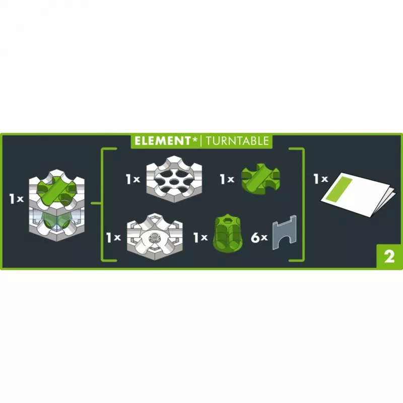 Ravensburger GraviTrax PRO Element pöördlaud mängumarmorkuulide rada (22433)