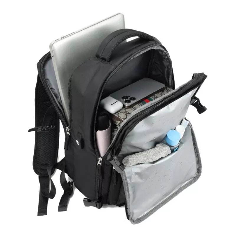 Seljakott NOVEEN CTB400 unisex 25 L, polüester, 40×25×20 cm, must